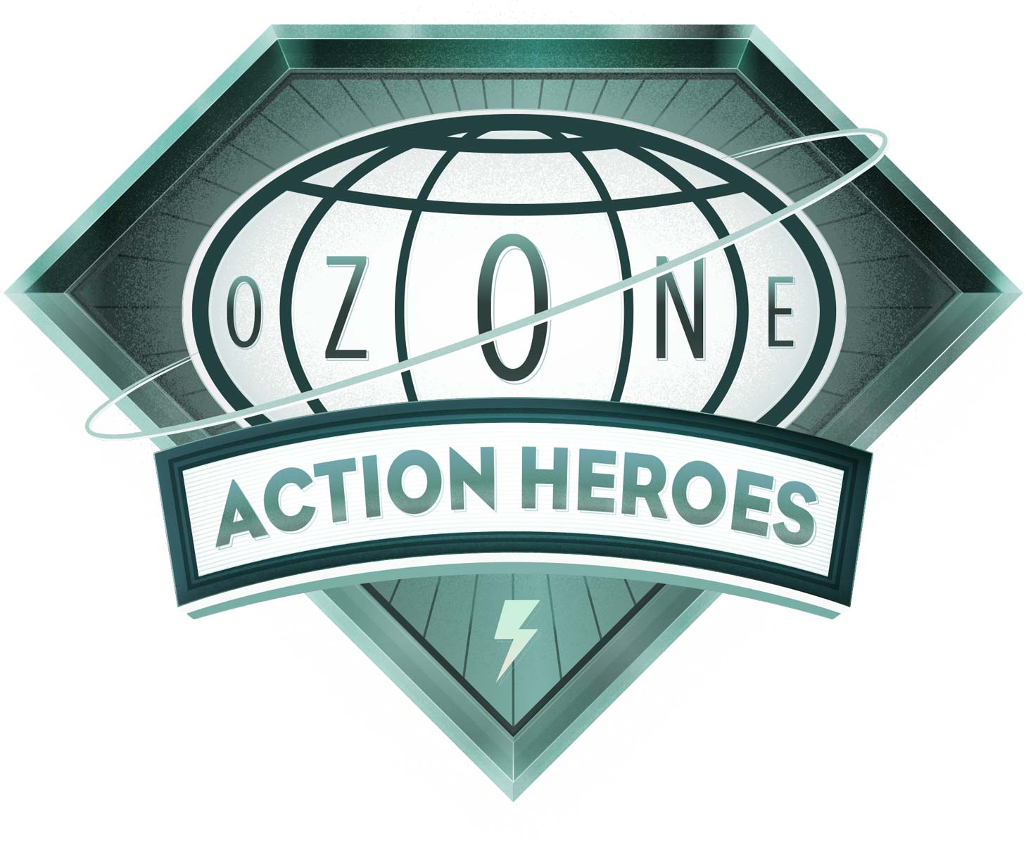Ozone Action Heroes Logo
